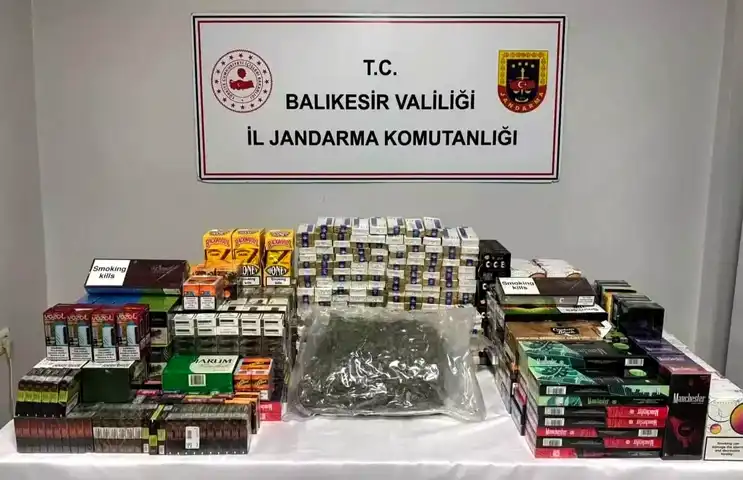 Balıkesir'de 20 Gözaltı: Geniş Kapsamlı Kaçakçılık Operasyonu
